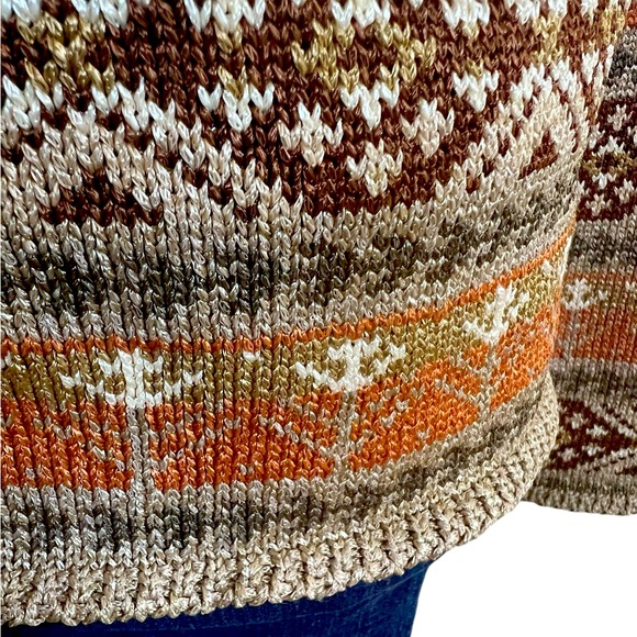 Lauren Ralph Lauren woven knitted sweater v neck size small great condition fall - Picture 5 of 10